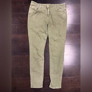 Old Navy women’s green jeans - size 10